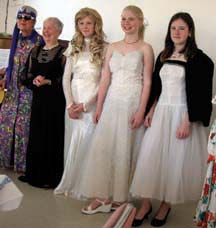 Styles for yesteryear, courtesy of the Powell River Historical Museum